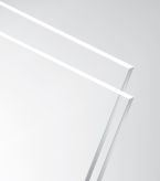 Bøjeligt Drivhusglas 61 x 61 cm af 2 mm UV-stabil polycarbonat