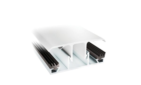 Multiglas Samleprofil 32 mm Hvid L. 5000 mm