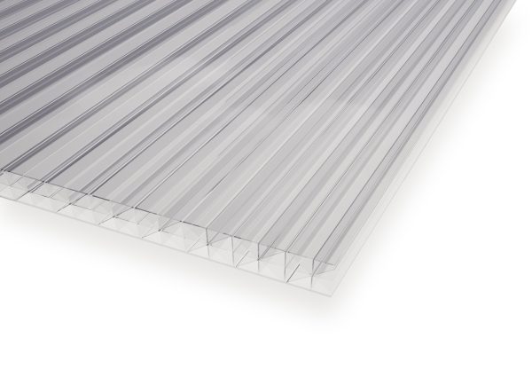16 mm X Kanalplade Klar 250 x 98 cm - Image 2